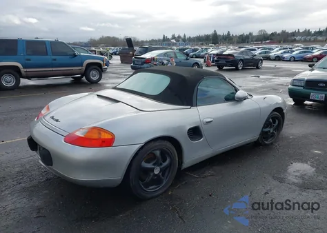 1999 Porsche Boxster из США, поврежденный, VIN WP0CA2985XU628265